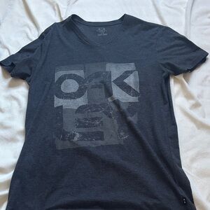 Oakley Men's Dark Gray Graphic Tee